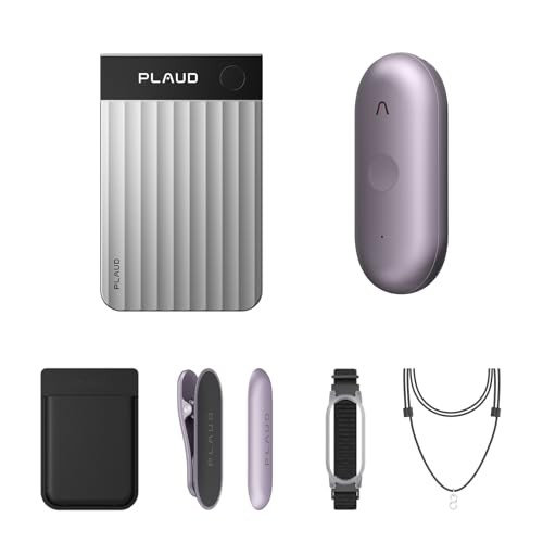 Plaud NotePin S & Note Pro AI Voice Recorder Transcribe Summarize