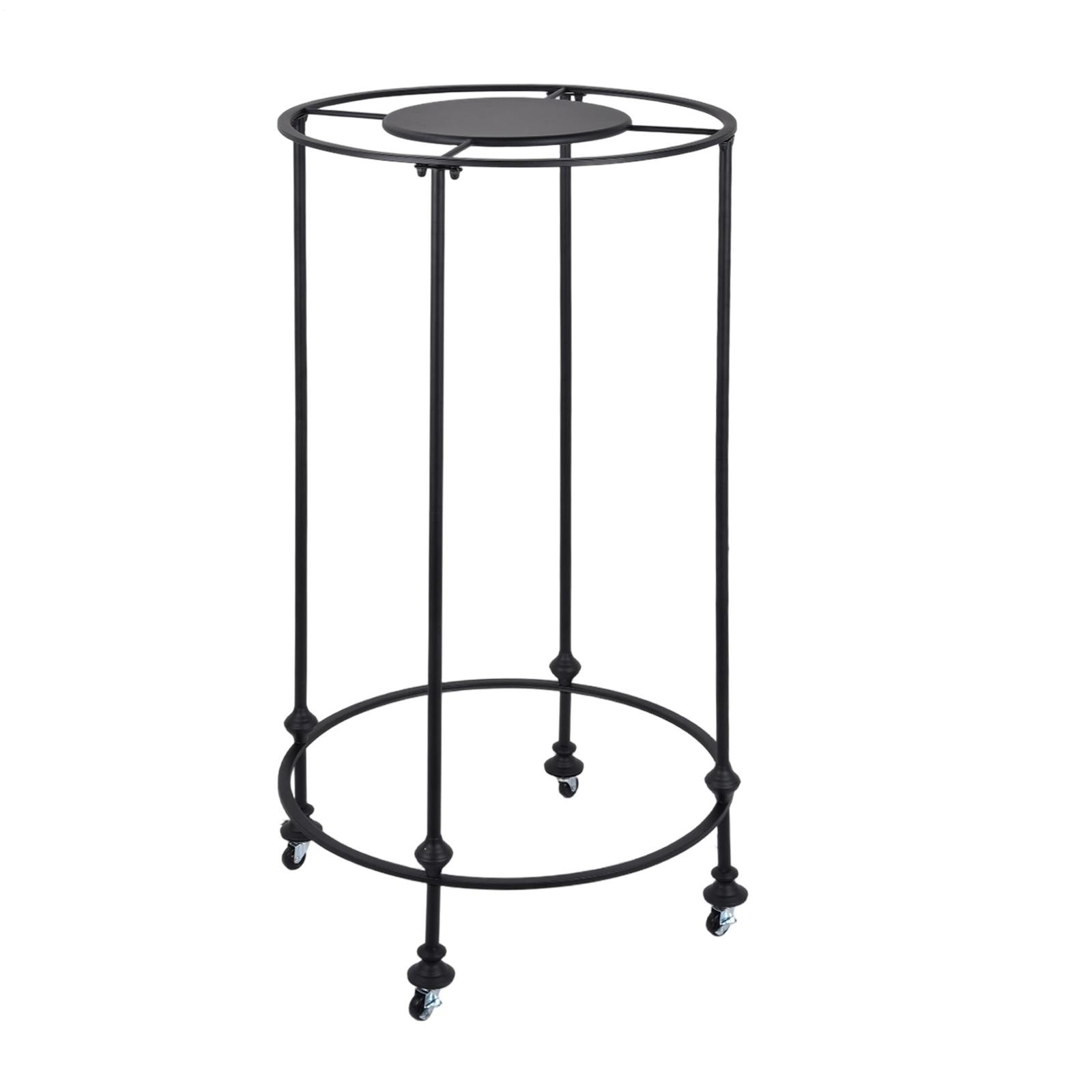 Rolling Round Garment Rack, Heavy Duty Commercial Boutique Display Rack