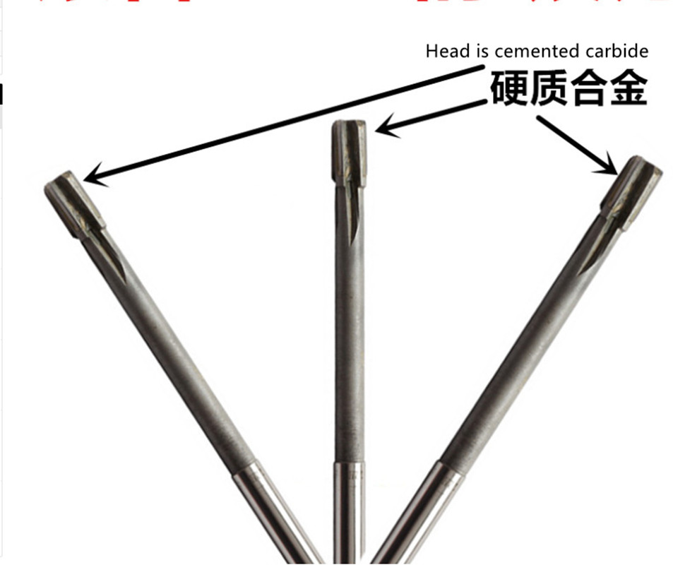 1pc 18.63mm Carbide Tip Straight Shank Machine Chucking Reamer
