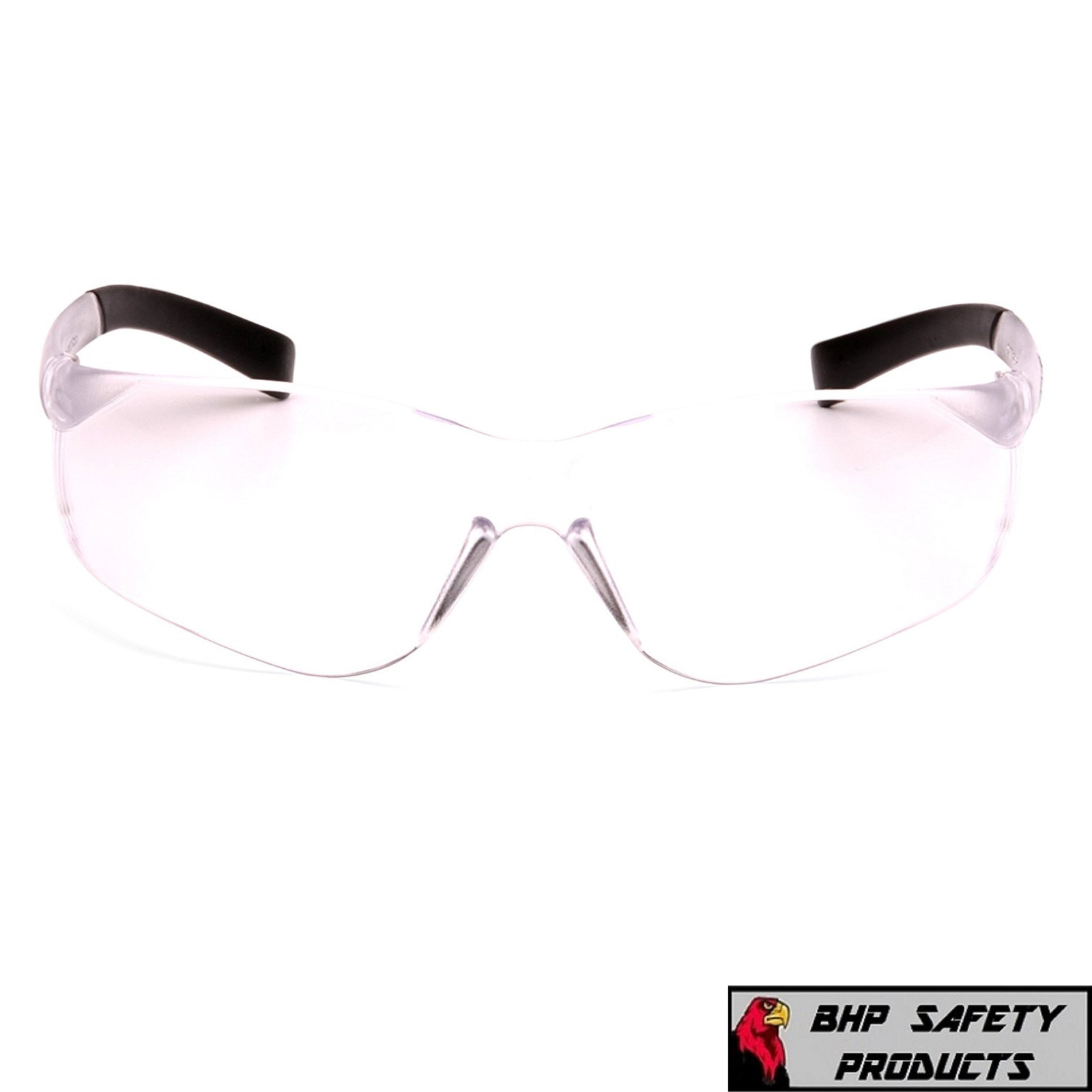PYRAMEX MINI ZTEK SMALL SIZE SAFETY GLASSES CLEAR WOMENS KIDS S2510SN (12 PAIR)