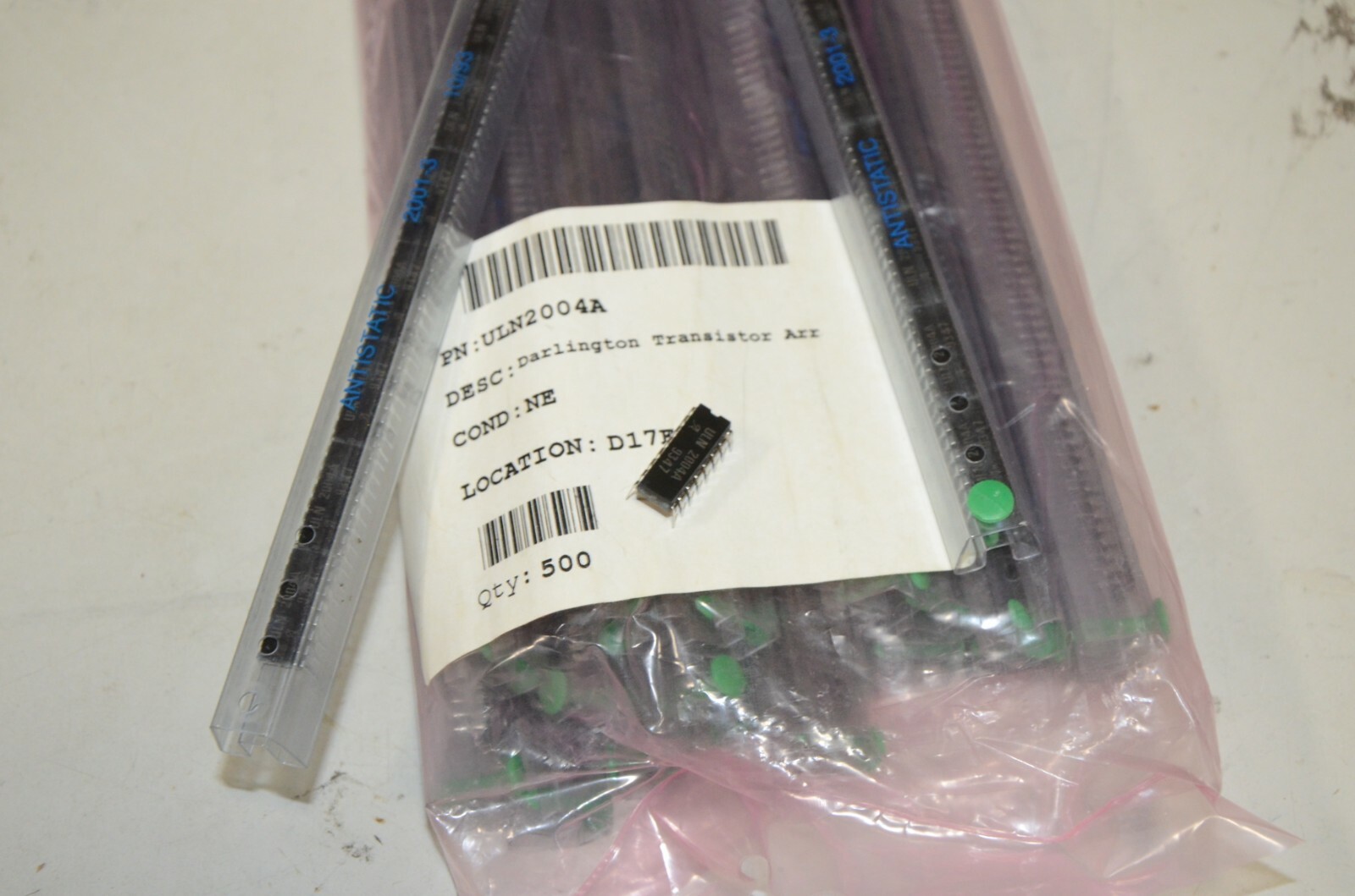 ULN2004A Darlington Transistor IC Chip Lot of 100 Parts