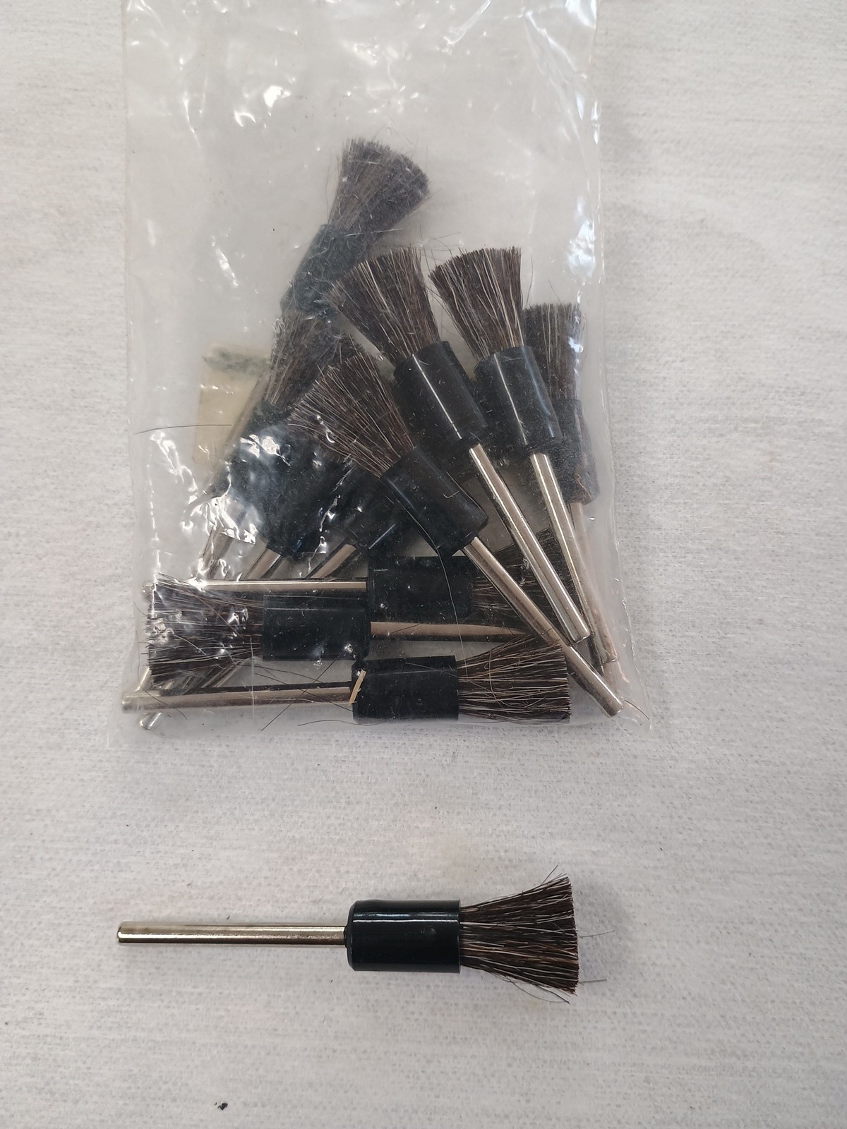 #3 Soft Plastic Ferrule end Brush BR3SP pack of 12 pcs