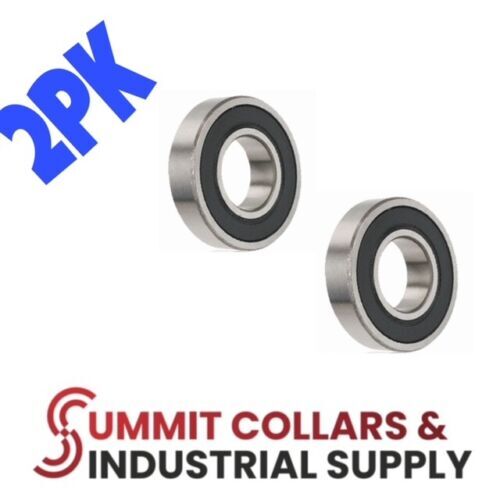 (2PCS) 1635-2RS SEALED BALL BEARING 3/4 ID X 1-3/4 OD X 1/2 WIDE FREE SHIPPING