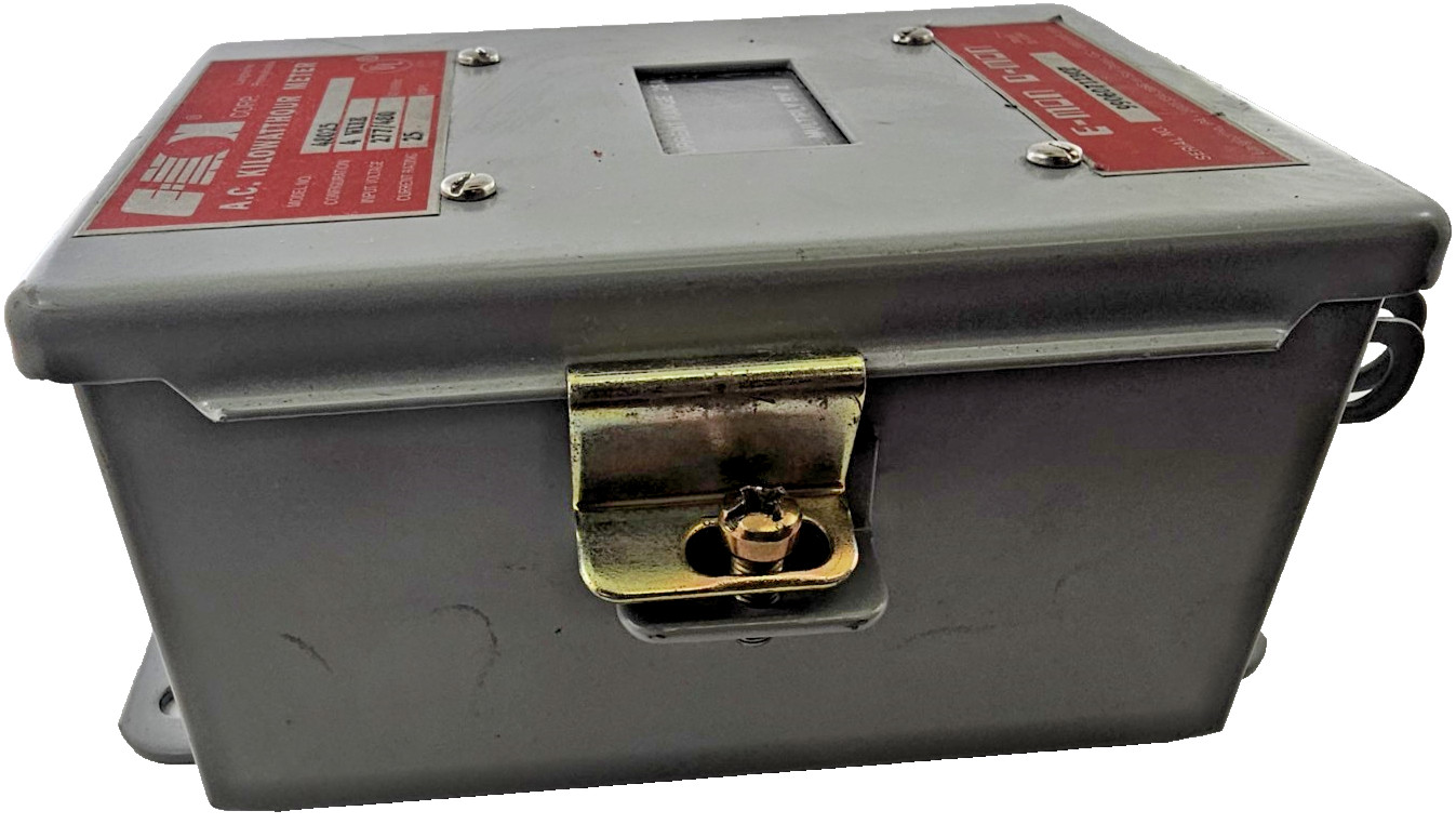 E-Mon 48025 KWH Meter 277/480V 25 Amp 50-400 HZ w/1 SplitCore Current Sensor