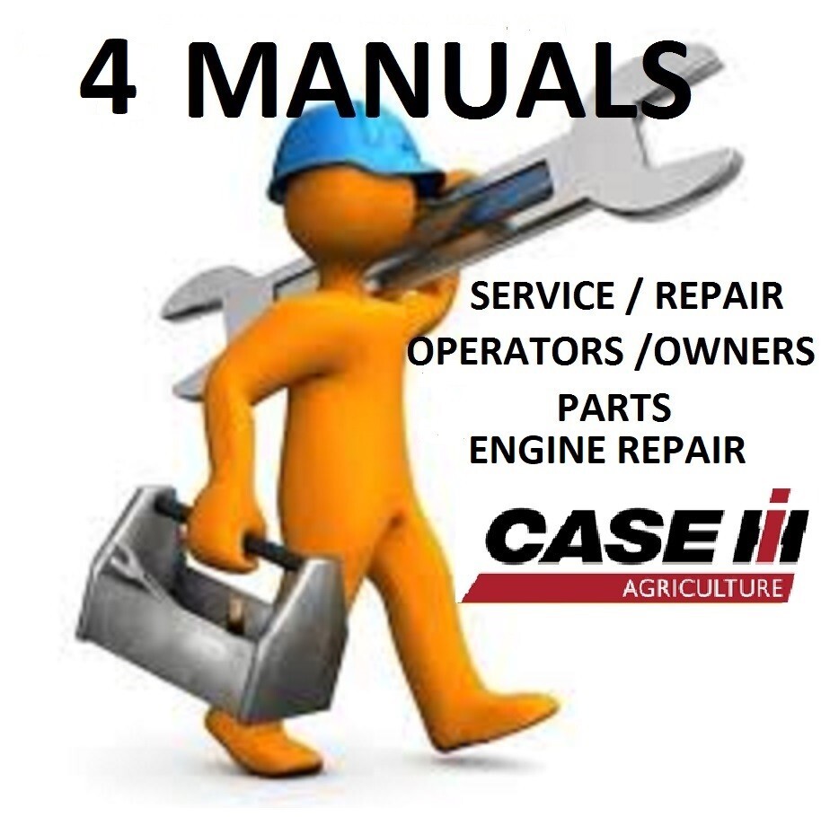 CASE IH 2388 COMBINE MANUAL OPERATOR SERVICE PARTS ENGINE REPAIR OWNERS PDF USB