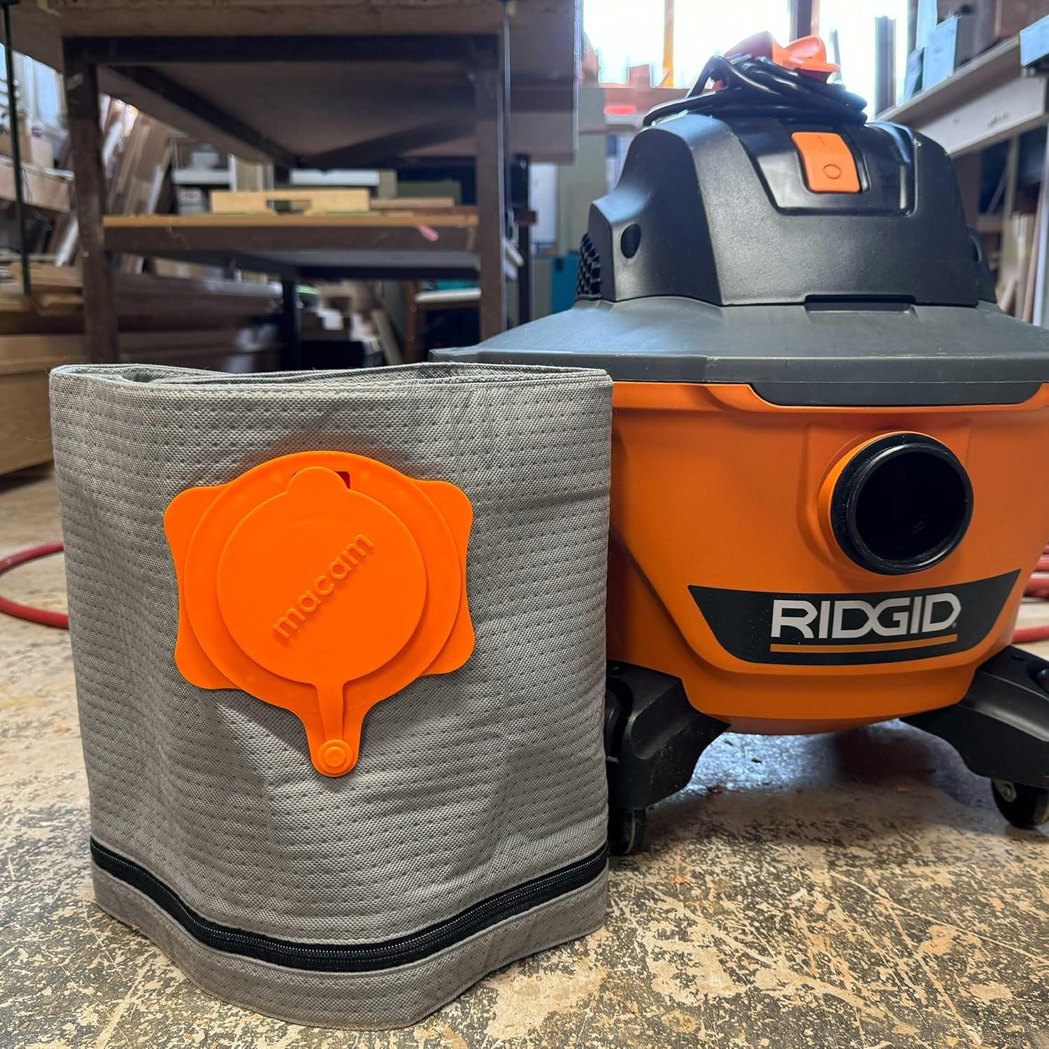 Reusable Dust Bag Compatible with Ridgid and Craftsman Shop-Vacs – 1 Pack Vacuum