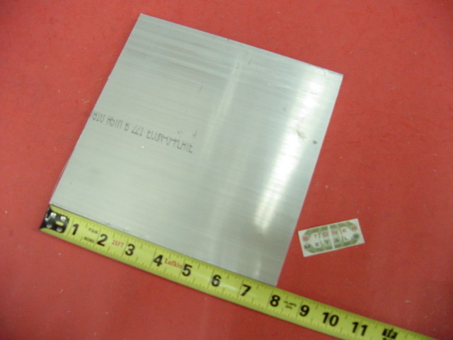 3/8″ X 8″ X 8″ ALUMINUM 6061 FLAT BAR SOLID T6511 Extruded Mill Bar Stock New
