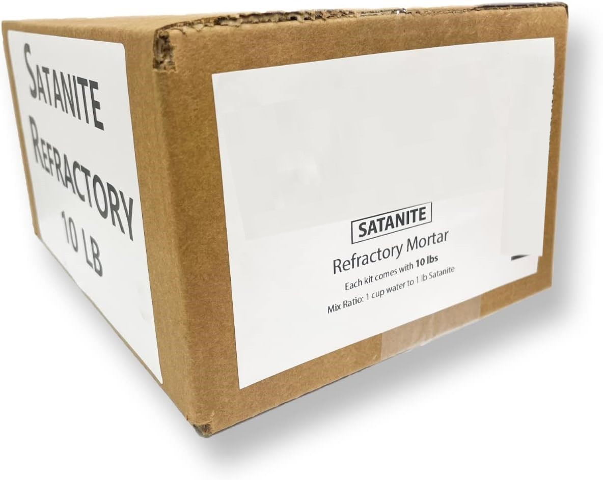 10 lb Satanite Refractory Mortar for Ceramic Blanket Lining (3200°)
