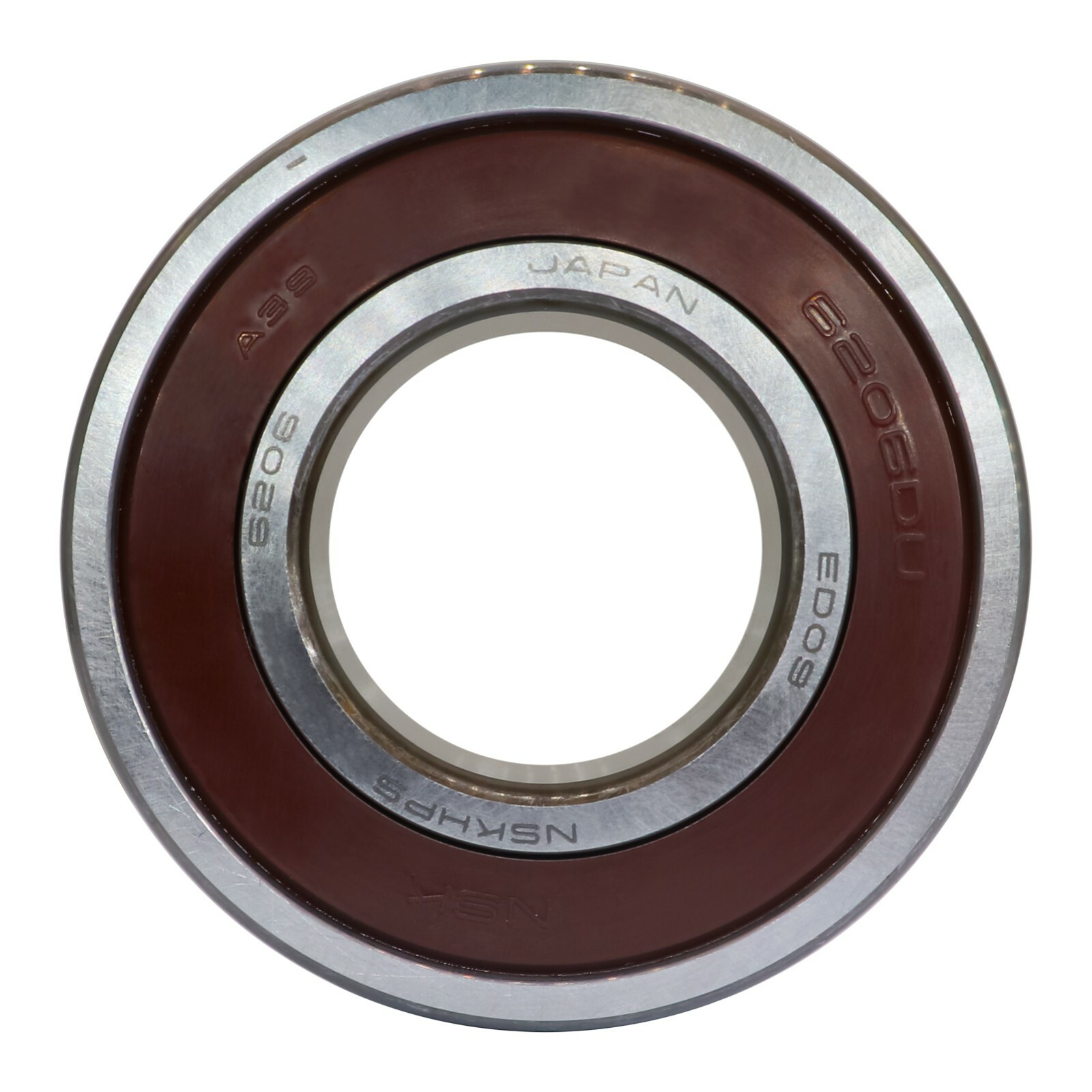 NSK 6206DDUCM 6206-2RS 30X62X16MM Double Rubber Seal Ball Bearings MADE IN JAPAN