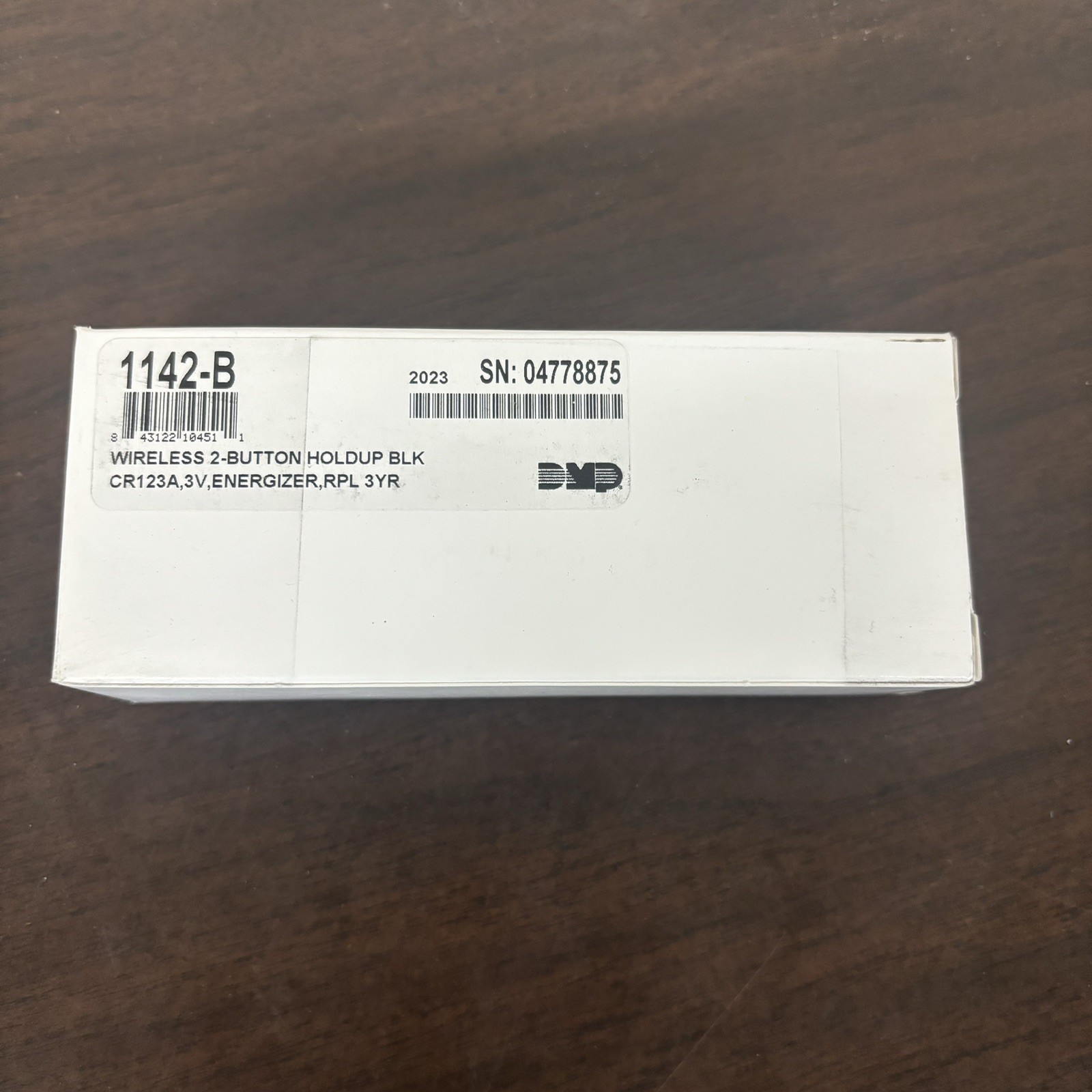 DMP 1142-B Two-Button Wireless Holdup Transmitter