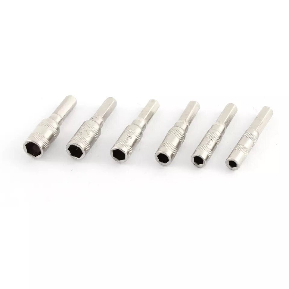 6 in 1 H4 Shank 2.5mm 3mm 3.5mm 4mm 4.5mm 5mm 6 Points Hex Sockets