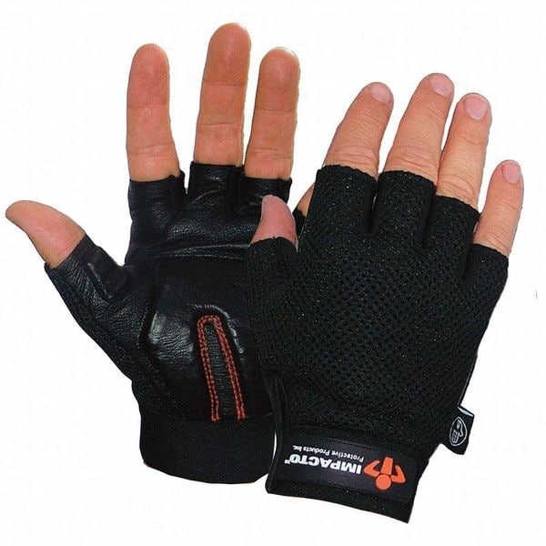Impacto St8610s Anti-Vibration Gloves, S, Black, Pr