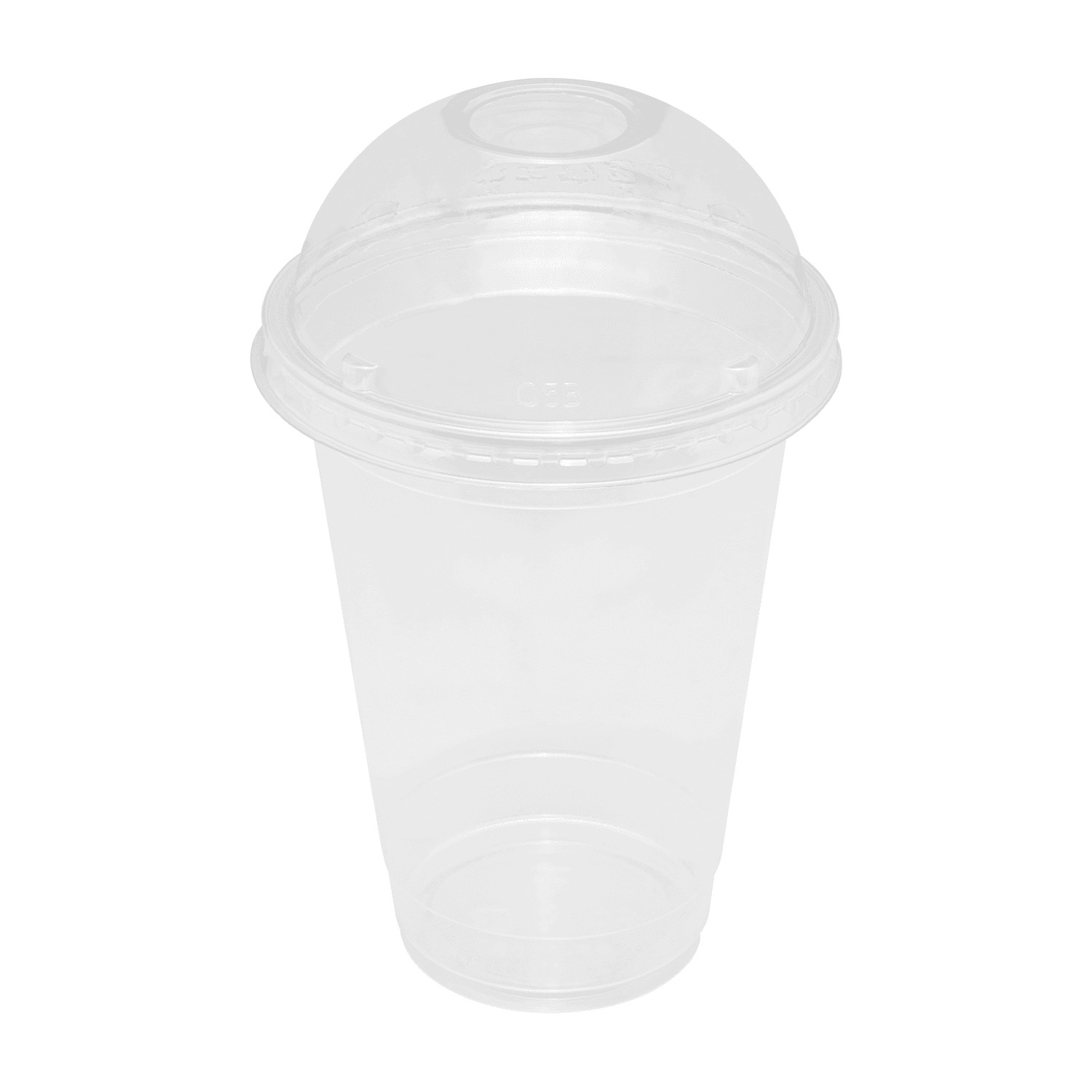 Karat 16oz PP Plastic U-Rim Cold Cups (95mm) – 2,000 ct, C1011 (Karat)