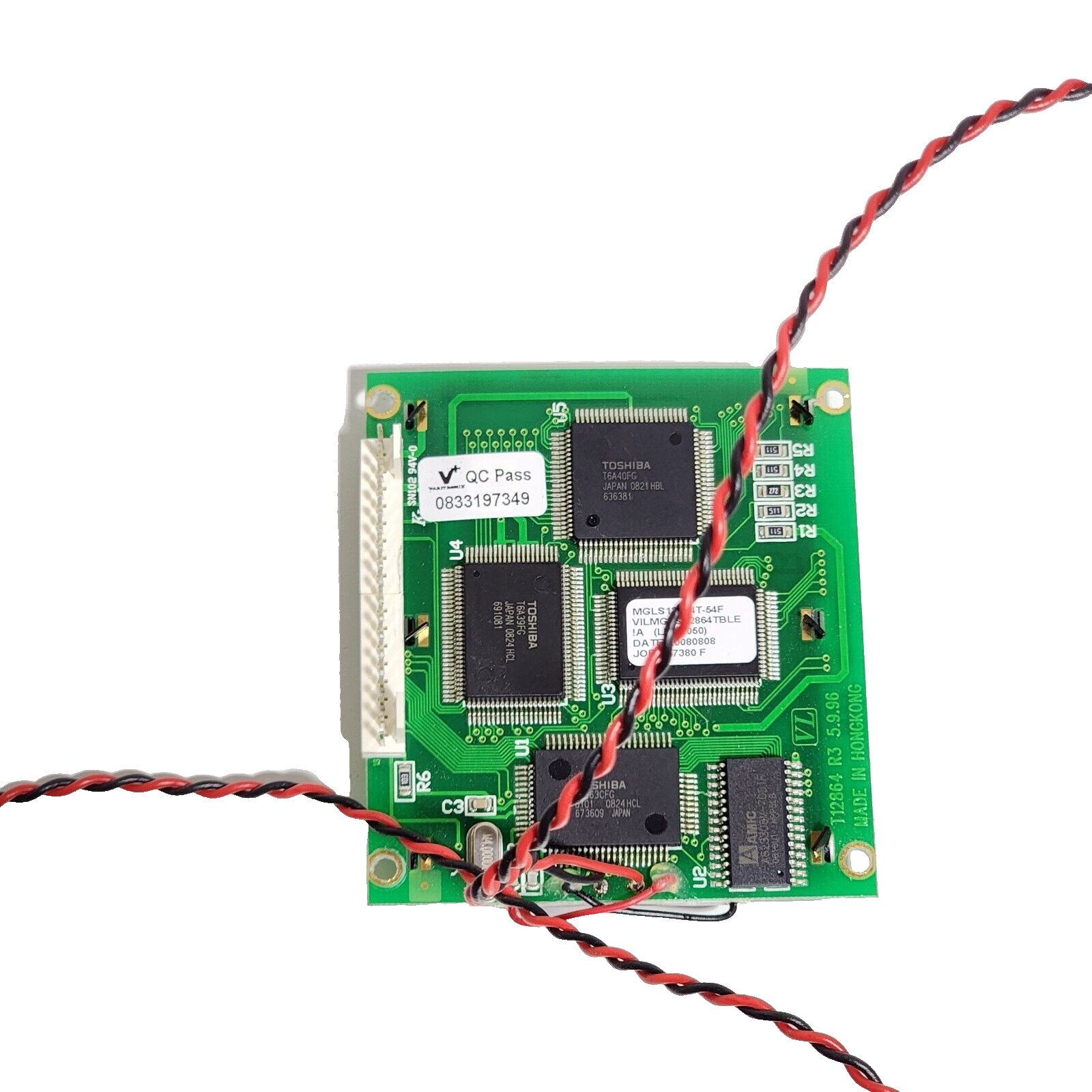 Toshiba T12864 R3 MGLS12864T-54F LCD display replacement USED.