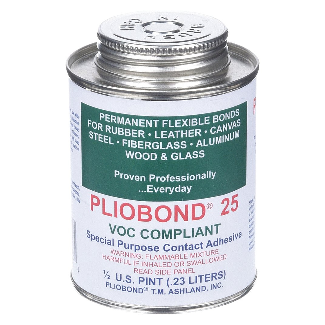 Pliobond 25 VOC Compliant Special Purpose Contact Adhesive 1/2 pt. – 8 oz. – 23L
