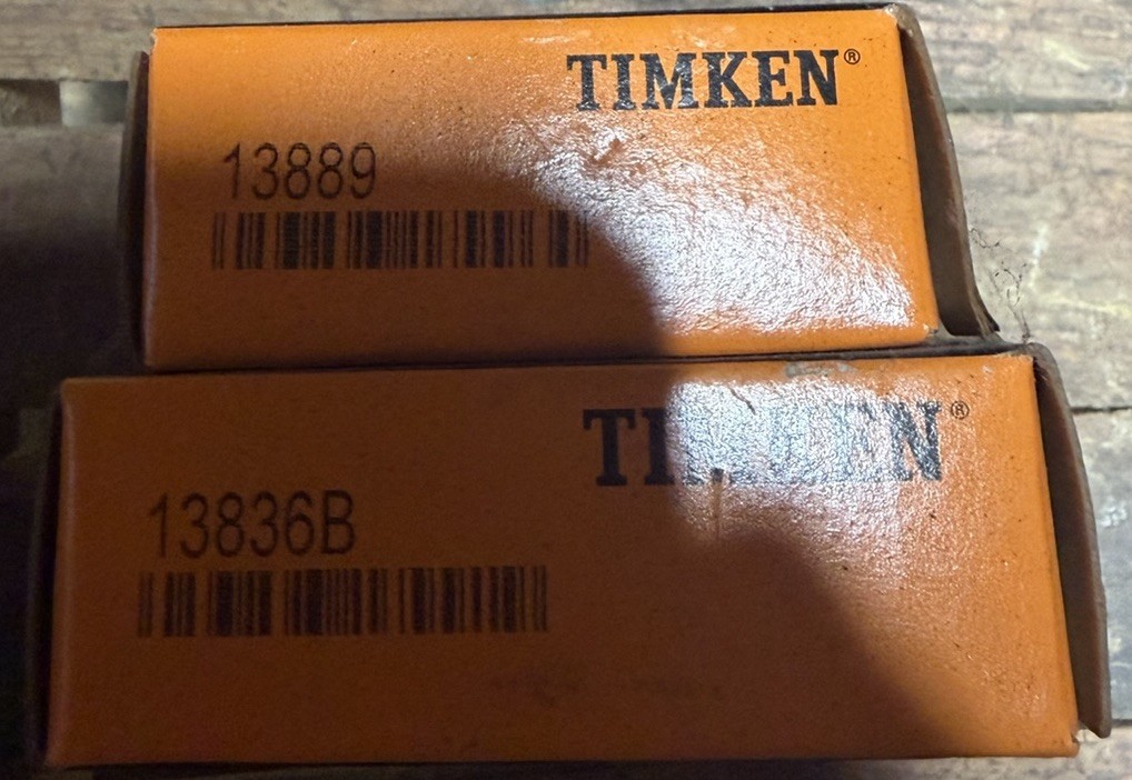 13889/13836 Timken Roller Bearing Set – Made in USA