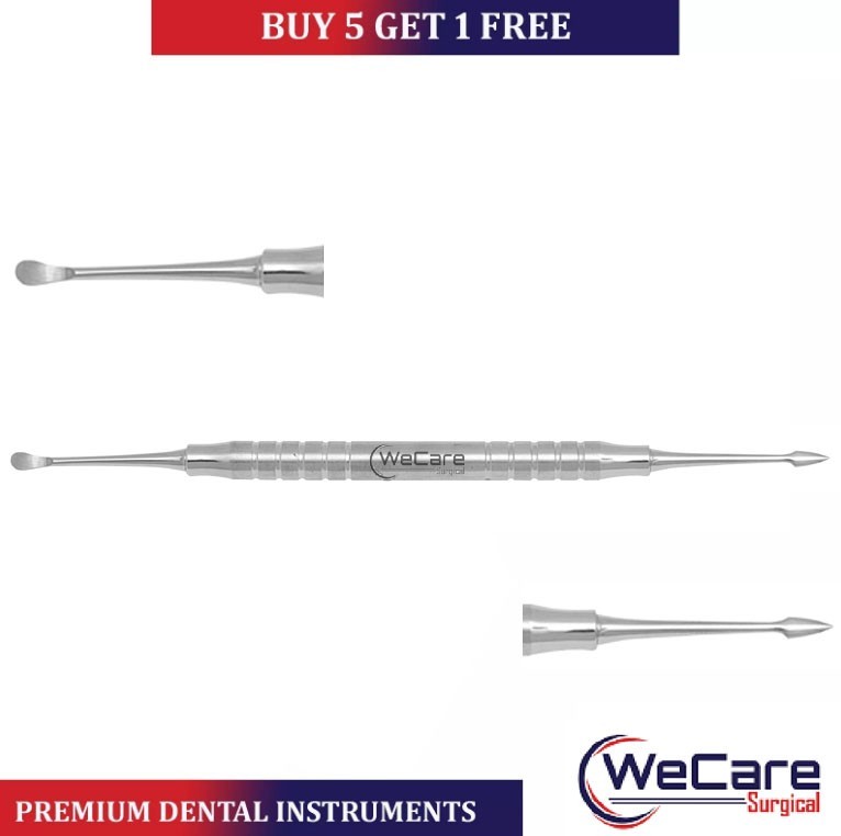 BUSER Periosteal Elevator Double Ended Dental Surgical German Instruments