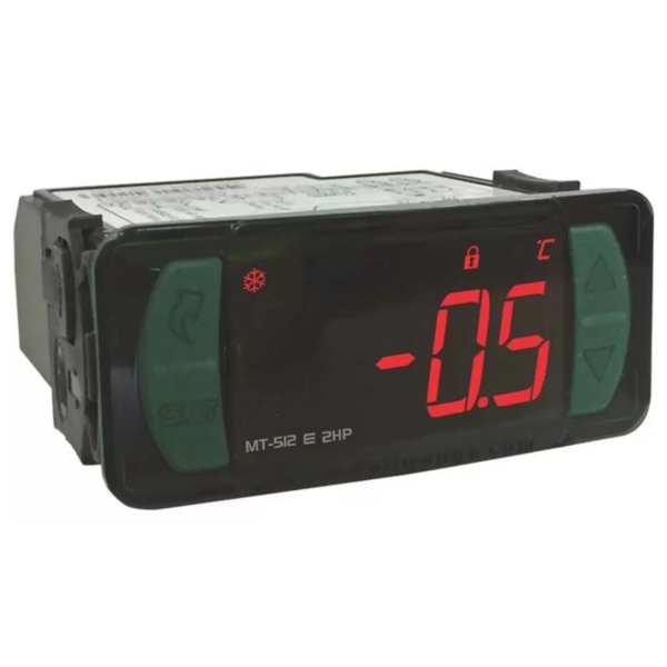 MT-512E 2HP | CONTROLADOR E INDICADOR DIGITAL PARA AQUECIMENTO OU REFRIGERAÇÃO COM DEGELO NATURAL POR PARADA DO COMPRESSOR