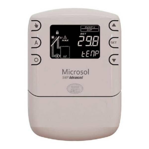 Microsol SWP Advanced | TERMOSTATO DIFERENCIAL PARA AQUECIMENTO SOLAR